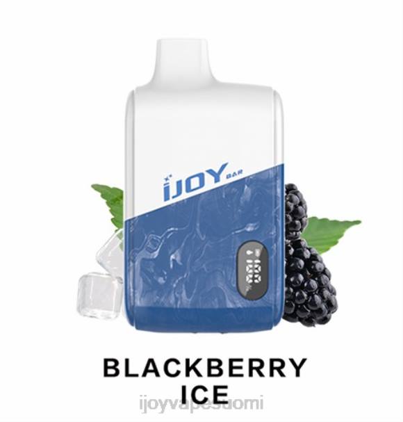 iJOY Bar IC8000 kertakäyttöinen LZF0178 karhunvatukkajää iJOY vape price