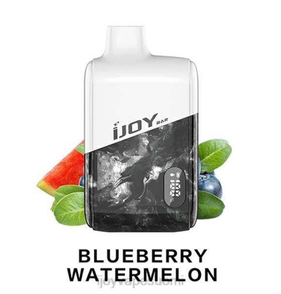 iJOY Bar IC8000 kertakäyttöinen LZF0180 mustikka vesimeloni iJOY e cigarette