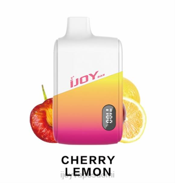 iJOY Bar IC8000 kertakäyttöinen LZF0182 kirsikka sitruuna iJOY vape helsinki