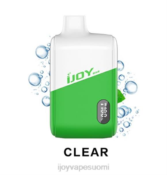 iJOY Bar IC8000 kertakäyttöinen LZF0183 asia selvä iJOY vape espoo