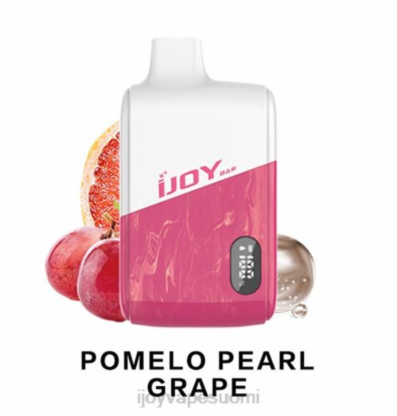 iJOY Bar IC8000 kertakäyttöinen LZF0192 pomelo helmi rypäle iJOY vape helsinki