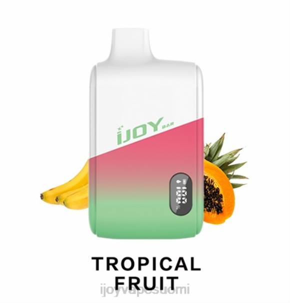 iJOY Bar IC8000 kertakäyttöinen LZF0196 trooppinen hedelmä iJOY vape disposable