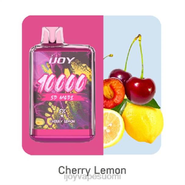 iJOY Bar SD10000 kertakäyttöinen LZF0164 kirsikka sitruuna iJOY vape shop