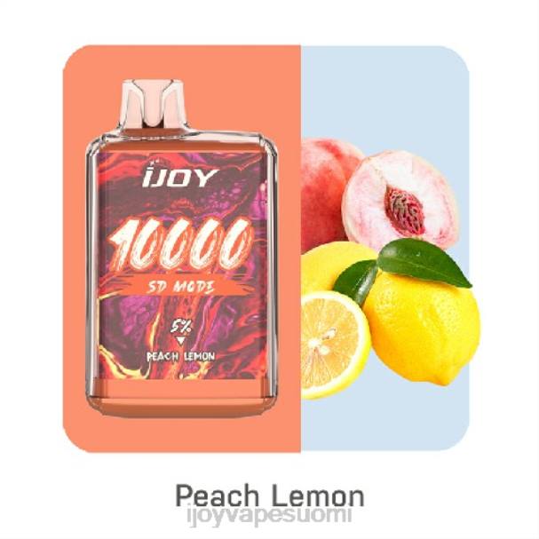 iJOY Bar SD10000 kertakäyttöinen LZF0168 persikka sitruuna iJOY vape price