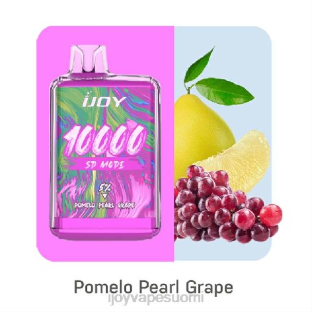 iJOY Bar SD10000 kertakäyttöinen LZF0170 pomelo helmi rypäle iJOY e cigarette