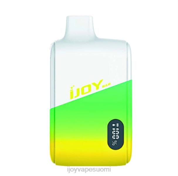 iJOY Bar Smart Vape 8000 hengitystä LZF013 mango meloni mustikoita iJOY vape espoo