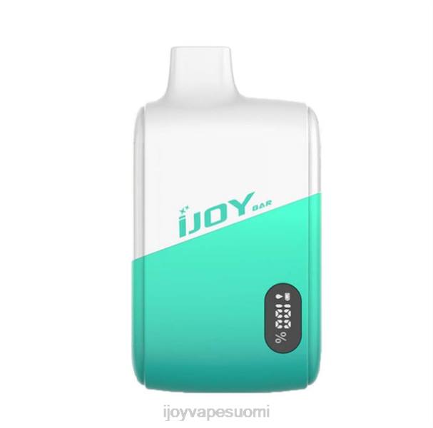 iJOY Bar Smart Vape 8000 hengitystä LZF014 Minttu iJOY vape shop