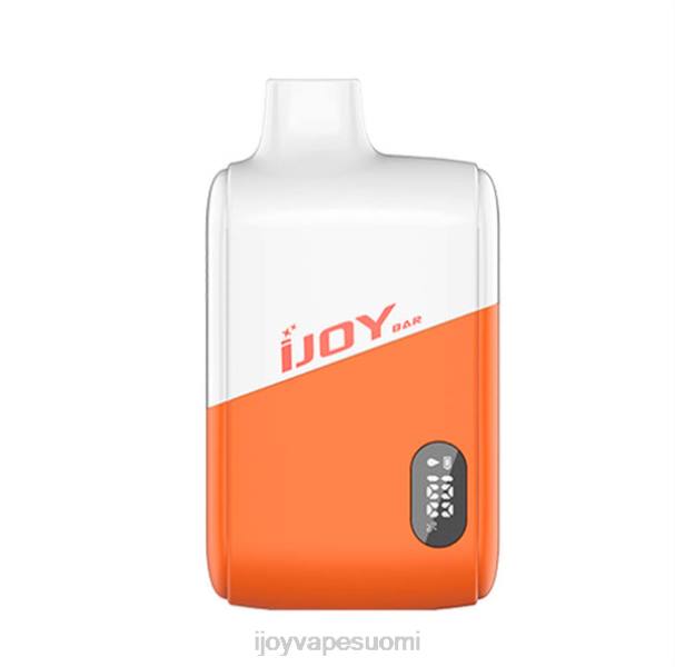 iJOY Bar Smart Vape 8000 hengitystä LZF017 persikka mustikka iJOY vape review