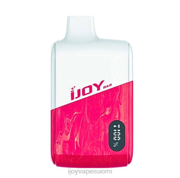 iJOY Bar Smart Vape 8000 hengitystä LZF019 persikka mango vesimeloni iJOY bar review