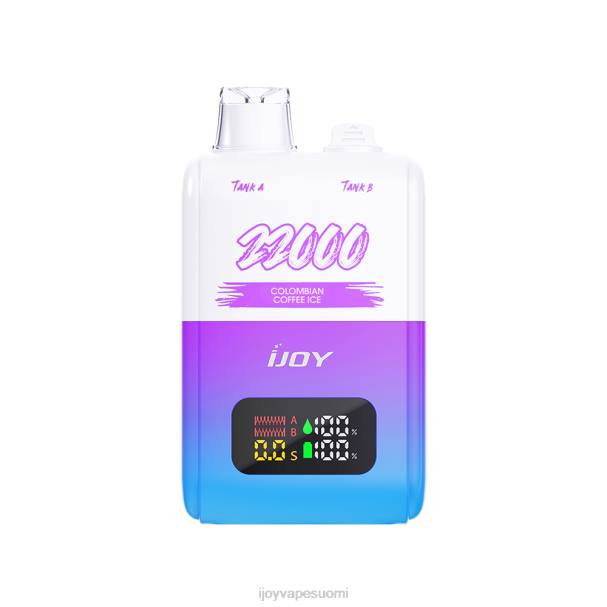 iJOY SD 22000 kertakäyttöinen LZF0152 jäädytetty mansikkakerma iJOY vape helsinki