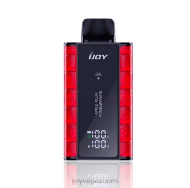 iJOY Captain 10 000 vape LZF029 omena luumu granaattiomena iJOY bar review