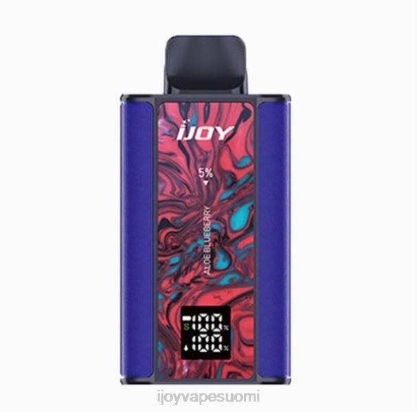 iJOY Captain 10 000 vape LZF02 aloe mustikka iJOY vape helsinki