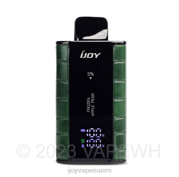 iJOY Captain 10 000 vape LZF037 jäädytetty omenapäärynä iJOY vape review