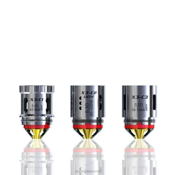iJOY Captain x3 vaihtokelaa (3 kpl pakkaus) LZF069iJOY bar review
