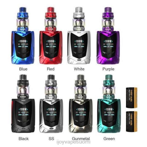 iJOY Avenger vauvapakkaus 108w LZF076 musta iJOY vape disposable